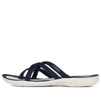 Crocs (WMNS) Παντόφλες Beach & Pool “Dark Blue White” 205479-462