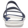 Crocs (WMNS) Μπλε Λευκά Σανδάλια “Blue White” 203998-462