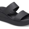 Crocs (WMNS) Brooklyn ελαφριά μαύρα σανδάλια 206219-060