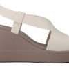 Crocs (WMNS) Brooklyn ελαφριά τσιμεντένια γκρι σανδάλια “Γκρι” 206222-16T