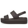 Crocs (WMNS) Brooklyn Croco Low Espresso Σανδάλι “Brown” 208585-206