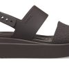 Crocs (WMNS) Brooklyn Croco Low Espresso Σανδάλι “Brown” 208585-206