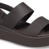 Crocs (WMNS) Brooklyn Croco Low Espresso Σανδάλι “Brown” 208585-206