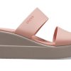 Crocs (WMNS) Brooklyn Lightweight Pale Pink Sandals 206219-6RL Crocs (WMNS) Brooklyn Lightweight Pale Pink Sandals 206219-6RL