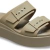 Crocs (WMNS) Brooklyn Low Wedge Σανδάλι “Μπεζ” 207431-260