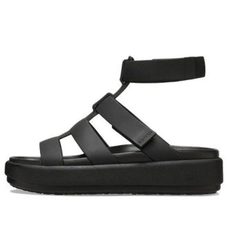 Crocs (WMNS) Brooklyn Luxe Gladiator Sandals “Black” 209557-060 Crocs (WMNS) Brooklyn Luxe Gladiator Sandals “Black” 209557-060