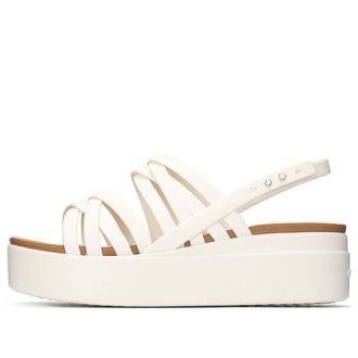 Crocs (WMNS) Brooklyn Strappy White σανδάλια 206751-159