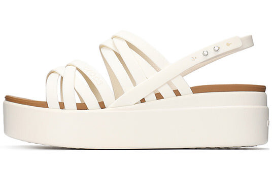Crocs (WMNS) Brooklyn Strappy White σανδάλια 206751-159 Crocs (WMNS) Brooklyn Strappy White σανδάλια 206751-159