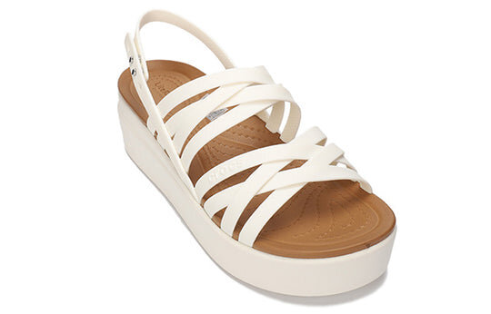 Crocs (WMNS) Brooklyn Strappy White σανδάλια 206751-159 Crocs (WMNS) Brooklyn Strappy White σανδάλια 206751-159
