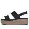 Crocs (WMNS) Brooklyn Thick Sole Black Sandals “Black” 206453-07H Crocs (WMNS) Brooklyn Thick Sole Black Sandals “Black” 206453-07H