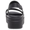 Crocs (WMNS) Brooklyn Thick Sole Casual Black Sandals 206453-060 Crocs (WMNS) Brooklyn Thick Sole Casual Black Sandals 206453-060