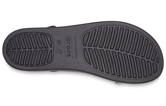 Crocs (WMNS) Brooklyn Thick Sole Casual Black Sandals 206453-060 Crocs (WMNS) Brooklyn Thick Sole Casual Black Sandals 206453-060