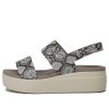 Crocs (WMNS) Brooklyn Thick Sole Casual Sandals Grey 206453-93T