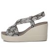 Crocs (WMNS) Brooklyn Thick Sole Grey Sandals “Gray” 206222-93T Crocs (WMNS) Brooklyn Thick Sole Grey Sandals “Gray” 206222-93T