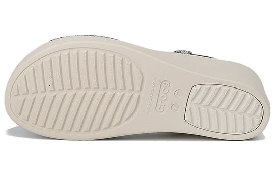 Crocs (WMNS) Brooklyn Thick Sole Grey Sandals “Gray” 206222-93T Crocs (WMNS) Brooklyn Thick Sole Grey Sandals “Gray” 206222-93T