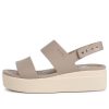 Crocs (WMNS) Brooklyn Thick Sole Sindals Grey 206453-15W