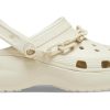 Crocs (WMNS) Classic Πλατφόρμα Chain Clogs “Bone” 209022-2Y2