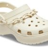 Crocs (WMNS) Classic Πλατφόρμα Chain Clogs “Bone” 209022-2Y2