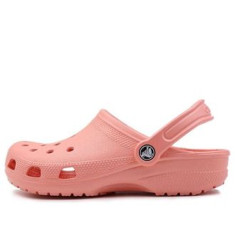 Crocs (WMNS) Classic Clog Αθλητικές Παντόφλες Παραλίας Ροζ 10001-737