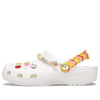 Crocs (WMNS) Classic Clog Αθλητικές Παντόφλες Εξωτερικού Χώρου Λευκές 206983-94S