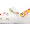 Crocs (WMNS) Classic Clog Αθλητικές Παντόφλες Εξωτερικού Χώρου Λευκές 206983-94S