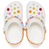 Crocs (WMNS) Classic Clog Αθλητικές Παντόφλες Εξωτερικού Χώρου Λευκές 206983-94S