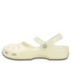 Crocs (WMNS) Classic Clog Beach Λευκά σανδάλια 202494-159
