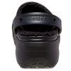 Crocs (WMNS) Classic Clog με επένδυση πλατφόρμας “Black” 207938-001