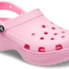 Crocs (WMNS) Classic Clog πλατφόρμας “Flamingo” 206750-6S0