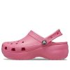 Crocs (WMNS) Classic Clog πλατφόρμας “Hyper Pink” 206750-6VZ