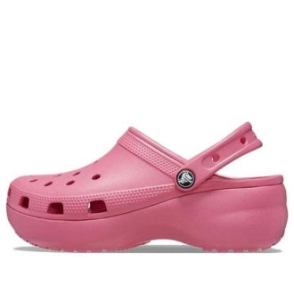 Crocs (WMNS) Classic Clog πλατφόρμας “Hyper Pink” 206750-6VZ