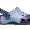 Crocs (WMNS) Classic Clog Liberty London Beach Deep Blue σανδάλια 206447-410
