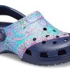 Crocs (WMNS) Classic Clog Liberty London Beach Deep Blue σανδάλια 206447-410