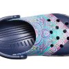 Crocs (WMNS) Classic Clog Liberty London Beach Deep Blue σανδάλια 206447-410