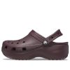 Crocs (WMNS) Classic Clogs πλατφόρμας “Dark Cherry” 206750-6WD