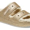 Crocs (WMNS) Classic Cozzzy Glitter σανδάλια “Multi Gold” 208124-93S