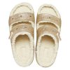Crocs (WMNS) Classic Cozzzy Glitter σανδάλια “Multi Gold” 208124-93S