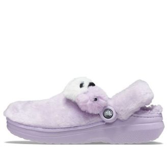 Crocs (WMNS) Classic Fur Sure Singles Day Clog Σανδάλι “Lila” 208439-530