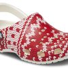 Crocs (WMNS) Classic Holiday πουλόβερ Graphic “Red White” 209237-90H