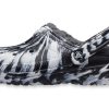 Crocs (WMNS) Classic Lined Clog Σανδάλια εξωτερικού χώρου “Marbled White Black” 207180-103