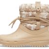 Crocs (WMNS) Classic Neo Puff Luxe Μπότες “Μπεζ Λευκό” 207312-2E9