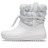 Crocs (WMNS) Classic Neo Puff Luxe Μπότες “White Grey” 207312-1CR