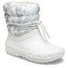 Crocs (WMNS) Classic Neo Puff Luxe Μπότες “White Grey” 207312-1CR