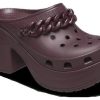 Crocs (WMNS) Clog σειρήνας αλυσίδας “Dark Cherry” 209018-6WD
