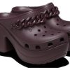 Crocs (WMNS) Clog σειρήνας αλυσίδας “Dark Cherry” 209018-6WD
