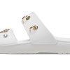 Crocs (WMNS) Μαλακή σόλα Cozy Outdoor Flat Heel Sports Παντόφλες Λευκή 207387-103 Crocs (WMNS) Μαλακή σόλα Cozy Outdoor Flat Heel Sports Παντόφλες Λευκή 207387-103