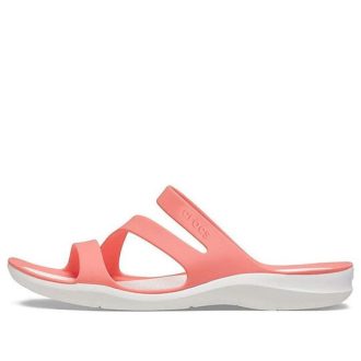 Crocs (WMNS) Μαλακή σόλα Cozy Sports Red Sandals 203998-6SL