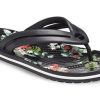 Crocs (WMNS) Crocband Flowers Flip-flops Black 206101-0FF