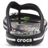 Crocs (WMNS) Crocband Flowers Flip-flops Black 206101-0FF