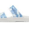Crocs (WMNS) CrocsΆλλες αθλητικές παντόφλες “White Blue” 207248-100